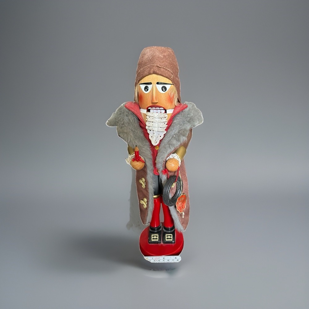 Steinbach Wooden Nutcracker Studebaker 17" Tall Original Sticker Christmas #911